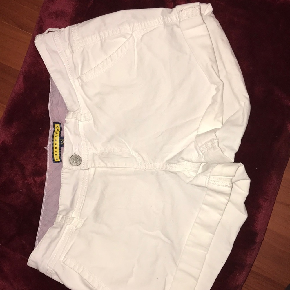 White shorts